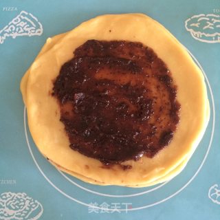 豆沙馅花样面包的做法步骤：6