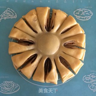 豆沙馅花样面包的做法步骤：8