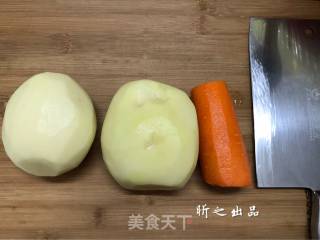 土豆丝炒肉丝的做法步骤：1