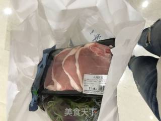 葱烤大排的做法步骤：1