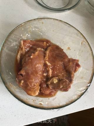 葱烤大排的做法步骤：3
