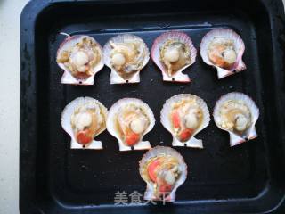 蒜蓉烤扇贝的做法步骤：4