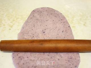 蓝莓芝士吐司的做法步骤：7