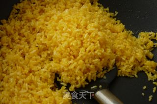 金镶玉炒饭的做法步骤：7