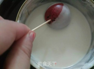 五色西瓜蛋糕球的做法步骤：12