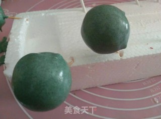 五色西瓜蛋糕球的做法步骤：13