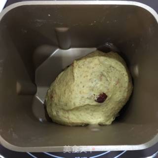高纤枸杞乳酪蜜豆软欧包的做法步骤：2
