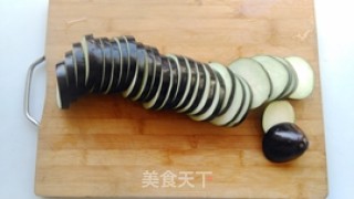 蒜子烧茄盒的做法步骤：4