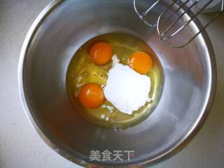 玉米面海绵小蛋糕的做法步骤：3