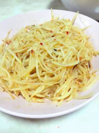酸辣土豆丝的做法步骤：7