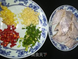 椒盐带鱼的做法步骤：3