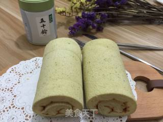 戚风蛋糕卷的做法步骤：19