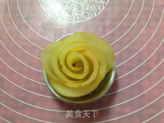 苹果玫瑰花的做法步骤：11