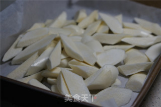 茭白烤肉的做法步骤：2