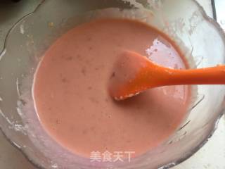 玫瑰半熟芝士蛋糕的做法步骤：7