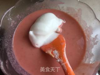 玫瑰半熟芝士蛋糕的做法步骤：9