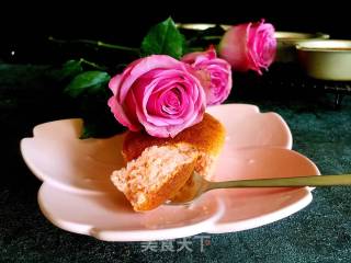 玫瑰半熟芝士蛋糕的做法步骤：16