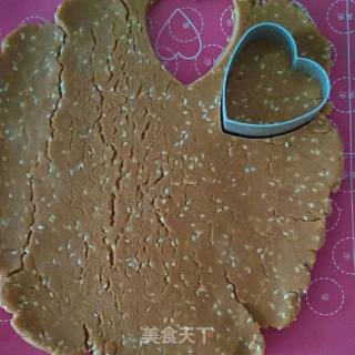 黄豆粉芝麻饼干的做法步骤：10