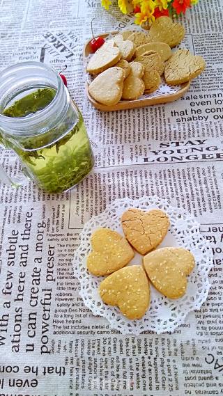 黄豆粉芝麻饼干的做法步骤：14