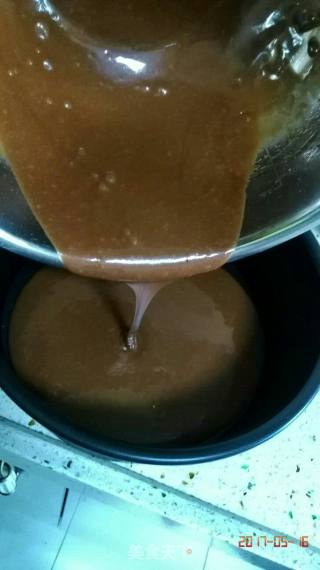 抹茶芝士布朗尼蛋糕的做法步骤：5