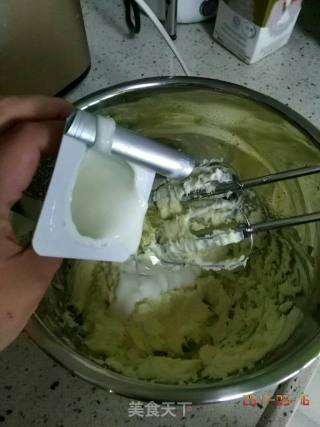 抹茶芝士布朗尼蛋糕的做法步骤：7