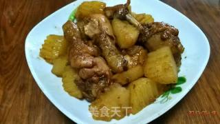 可乐鸡腿炖土豆的做法步骤：7