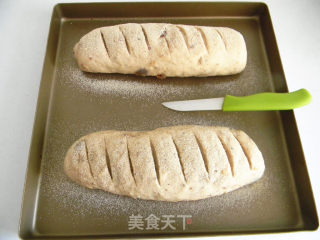 果仁法式乡村面包的做法步骤：12