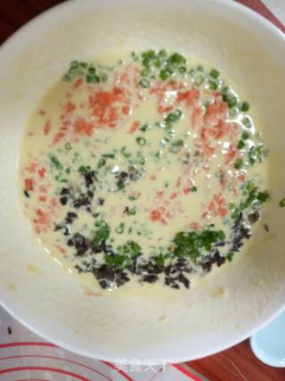 蔬菜鸡蛋饼的做法步骤：6
