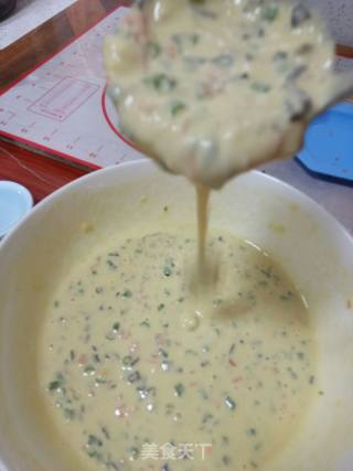 蔬菜鸡蛋饼的做法步骤：7