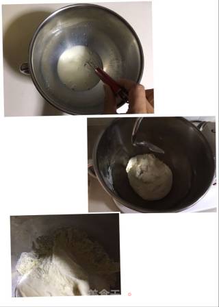 土豆泥咸肉老干妈吐司的做法步骤：1