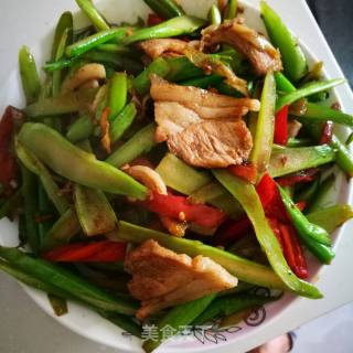 菜心肉片的做法步骤：5
