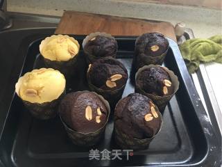 巧克力豆玛芬的做法步骤：8