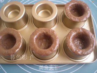 姜饼干奶油花篮的做法步骤：8