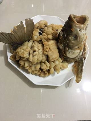糖醋松鼠鱼的做法步骤：8