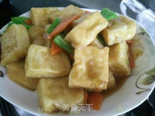 焦溜豆腐的做法步骤：5