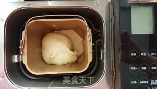天然酵种红糖肉桂巧克力面包卷的做法步骤：3