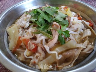 老干妈猪肚+酸菜猪肚面的做法步骤：14