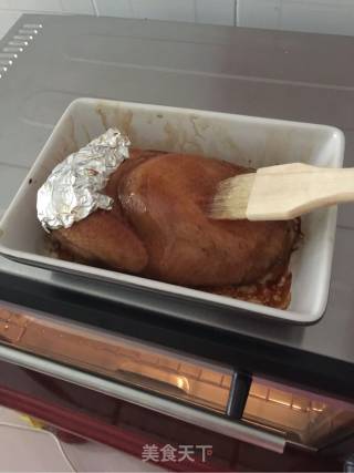 脆皮烤鸡的做法步骤：6
