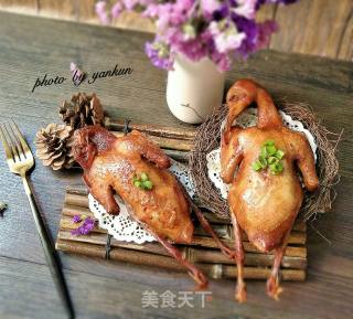 酱烤乳鸽的做法步骤：6