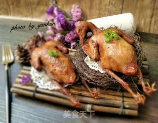 酱烤乳鸽的做法步骤：7