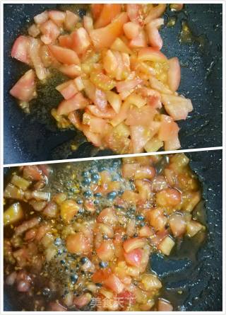 茄汁酸甜排骨的做法步骤：7
