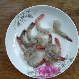 鲜虾苦瓜盅的做法步骤：2
