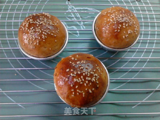 菠萝蜜核芝麻全麦面包的做法步骤：14