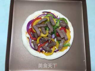 美味的牛排披萨的做法步骤：20