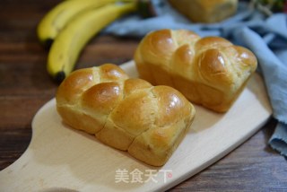 香蕉辫子吐司的做法步骤：24