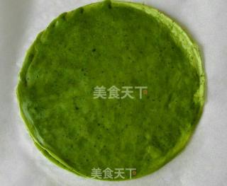 抹茶千层蛋糕的做法步骤：10