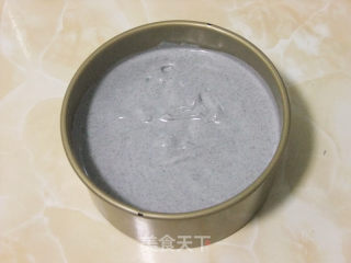 龙猫黑米戚风的做法步骤：6