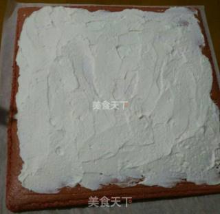 红丝绒蛋糕卷的做法步骤：11