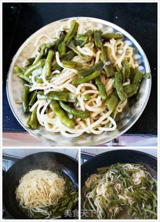 豆角炒面条的做法步骤：4