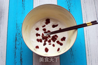 蔓越莓米糕的做法步骤：4